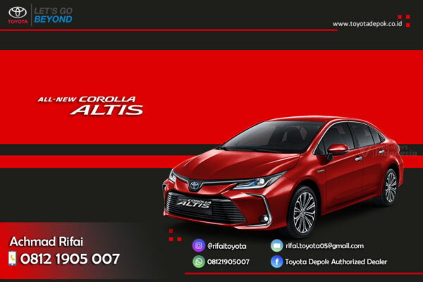 New Corolla Altis